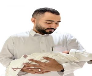 فارس يستقبل مولودته الأولى حور