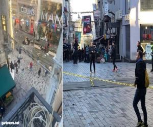 الرئيس التركي: 6 قتلى وأكثر من 50 مصاباً في انفجار إسطنبول الذي نُفذ بقنبلة