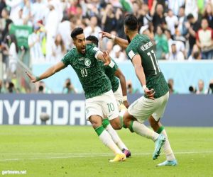 .. الأخضر يقهر رفاق ميسي في كأس العالم 2022