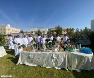 مركز التنمية الاجتماعية ببيشة يقيم احتفالية بمناسبة فوز المنتخب