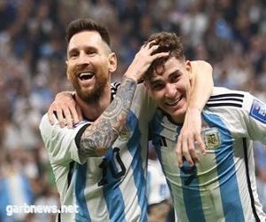 الأرجنتين تصعد لنهائي كأس العالم بثلاثية أمام كرواتيا