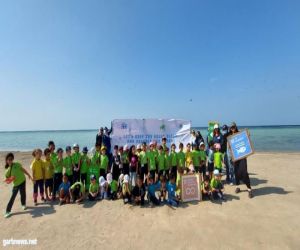 أمانة جدة تنفذ مبادرة تطوعية لتنظيف شاطئ خليج سلمان