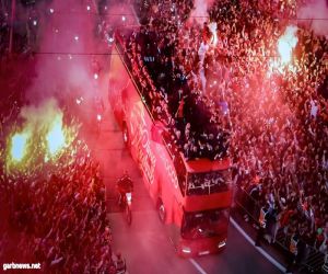 استقبال أسطوري يتوج الإنجاز التاريخي للمنتخب المغربي في مونديال 2022