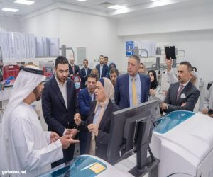 الشيخ سالم بن ركاض يفتتح الفرع الجديد لمختبرات «لايف دياجنوستكس الطبية»  في مدينة العين