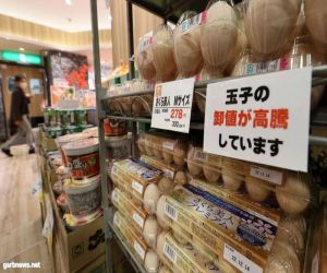 ارتفاع قياسي لأسعار البيض في اليابان