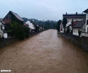 فيضانات عارمة جنوبي صربيا وشمالي كوسوفو