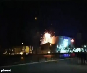 هجوم بطائرات مسيرة على مصنع عسكري بإيران