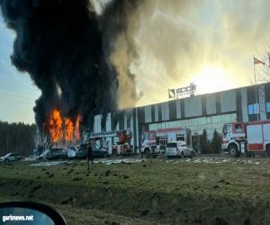 حريق في مصنع أمريكي للطائرات المسيّرة في لاتفيا