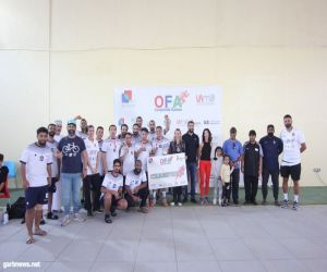 سعادة سفيرة فرنسا لدى سلطنة عمان ترعى ختام دورة ألعاب الشركات الأولى التي نظمتها جمعية الصداقة العمانية الفرنسية بمسقط