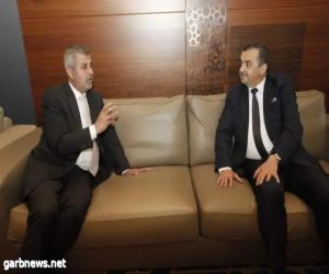 وزير الطاقة والمناجم الجزائري يستقبل نظيره الأردن