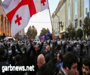 توقيف 66 شخصا وإصابة نحو 50 شرطيا فى تظاهرات بجورجيا