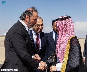 سمو وزير الخارجية  يصل إلى العاصمة السورية دمشق في زيارة رسمية