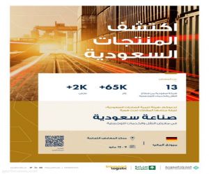 "هيئة تنمية الصادرات السعودية" تُشارك في معرض النقل والخدمات اللوجستية 2023 في ميونخ