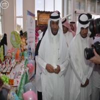 مدير الشؤون الصحية بتبوك يفتتح المعرض المصاحب ليوم التمريض الخليجي