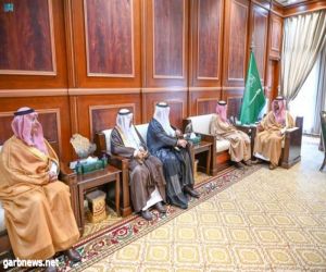 سمو نائب أمير منطقة حائل يستقبل رئيس جامعة الأمير محمد بن فهد