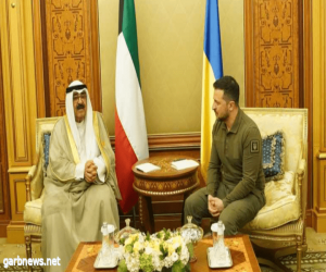 ولي عهد الكويت يلتقي الرئيس الأوكراني على هامش أعمال القمة العربية الـ32 في جدة