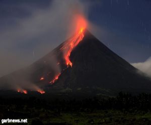 الفلبين ترفع درجة التحذير بشأن بركان مايون