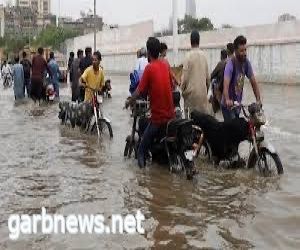 مقتل 16 شخصاً وإصابة العشرات جراء أمطار غزيرة في باكستان