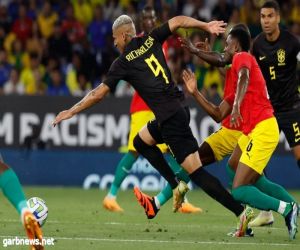 البرازيل تسحق غينيا 4-1 في مباراة لمكافحة العنصرية