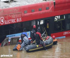 39 قتيلاً في فيضانات كوريا الجنوبية .. والرئيس يأمر بتكثيف جهود الإنقاذ