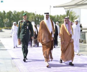 سمو أمير دولة قطر يصل إلى جدة