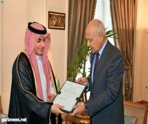 مندوب المملكة الدائم لدى الجامعة العربية يقدم أوراق اعتماده للأمين العام