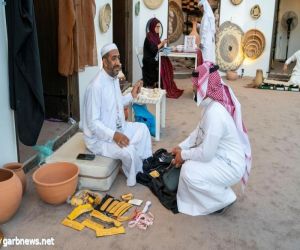 الجناح السعودي يستعرض جودة وأناقة المشلح الحساوي في مهرجان جرش