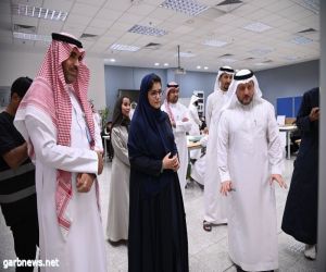 وفد من وزارة الثقافة يزور جامعة الملك عبد العزيز للاطلاع على برنامج "موهوبو العمارة والتصميم"