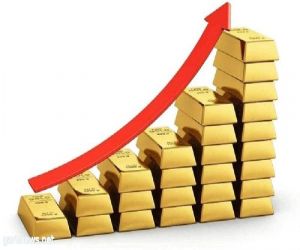 الذهب يسجل ارتفاعاً أسبوعياً 1.38 %