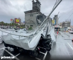 تايوان تستعد للإعصار.. حشد جنود ومركبات برمائية وقوارب مطاطية