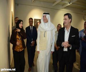 السفير أسامة بن أحمد نقلي يفتتح المعرض الدولي للتصوير الفوتوغرافي للفنان السعودي طارق خوجة بالقاهرة