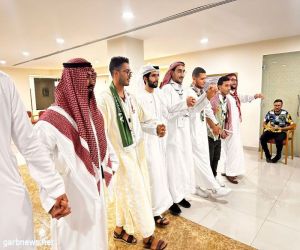 كشافة المملكة يحتفلون باليوم الوطني السعودي في الكويت