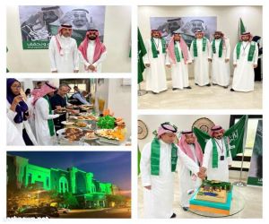 مستشفى شرق جدة يحتفل باليوم الوطني السعودي ٩٣ " نحلم ونحقق "