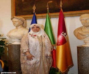 سوزان باعقيل تظهر الفن و التراث السعودي عبر معرضها الشخصي في روما