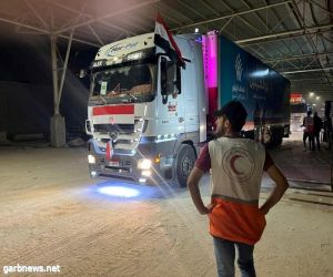 20 شاحنة مساعدات إضافية تدخل قطاع غزة