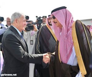 رئيس جمهورية العراق يصل جازان