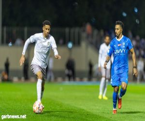 الهلال يواصل مسيرة انتصاراته بالدوري السعودي على حساب الطائي