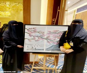 الفنانة نجلاء أحمد..تتألق في معرض  "السعودي الدولي للاختراعات والابتكارات" في جدة وتستعد لمعرضها بجازان