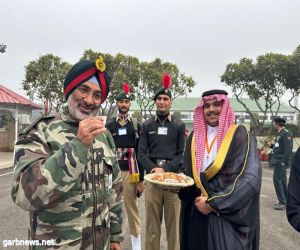 فعاليات ثقافية وشعبية سعودية بمعسكر يوم الجمهورية في الهند