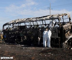 مقتل وإصابة 41 شخصاً في اصطدام بين حافلة وشاحنة في المكسيك