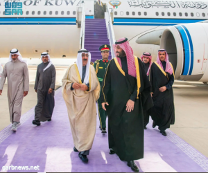 سمو أمير دولة الكويت يصل الرياض في زيارة دولة للمملكة