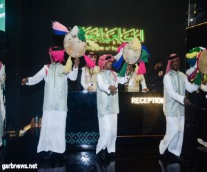 "العرضة السعودية" تُبهر الجمهور الهندي في معرض نيودلهي الدولي للكتاب 2024