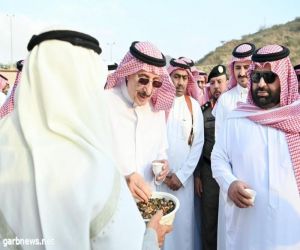 سمو ⁧‫ أمير منطقة جازان‬⁩ يدشن فعاليات "حصاد البن"بمحافظة الداير ، ضمن الفعاليات المصاحبة لـ  ⁧‫ المعرض الدولي للبن السعودي2024‬⁩.