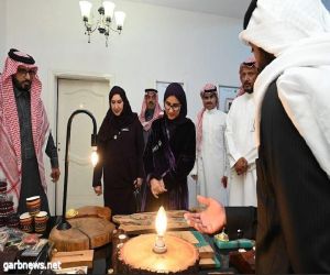"صاحبة السمو الأميرة نوف بنت عبدالرحمن آل سعود تزور جمعية الثقافة والفنون في تبوك وتشيد بالمواهب الإبداعية المحلية"