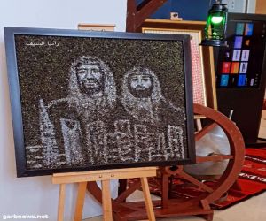 الفنانة رانيا عبدالواسع السيف تشارك في عدة معارض  بمناسبة يوم التأسيس السعودي