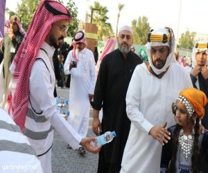 وقف الملك عبدالعزيز للعين العزيزية بسقيا يشارك في  فعاليات يوم التأسيس