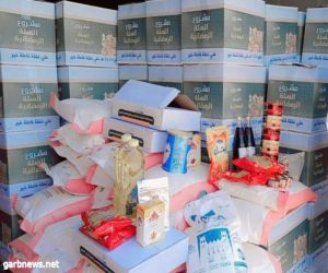 جمعية البر الخيرية بالمخواة تعلن  عن بدء توزيع  السلال الغذائية الرمضانية