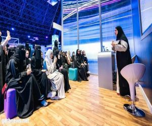 ركن الجلسات السيبرانية التوعوية يجذب زوار معرض برنامج " آمن" في جدة