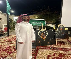 للمرة الثانية مربط فيروز بالطائف يحتفي بيوم العلم السعودي