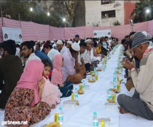 ألشؤون الإسلامية" تقيم مأدبة إفطار بجمعية أهل الحديث في الهند
